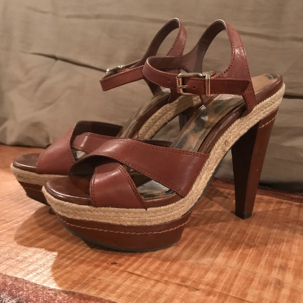 Gianni Bini Ankle Strap Platform Sandal